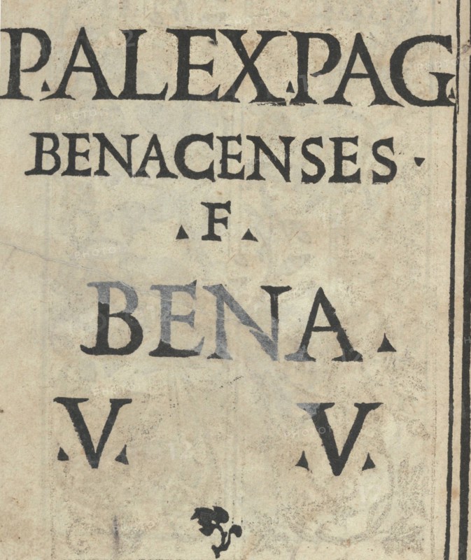Libro quarto. De rechami per elquale se impara in diuersi modi lordine e il modo de recamare...Opera noua, page 18 (verso), ca. 1532.