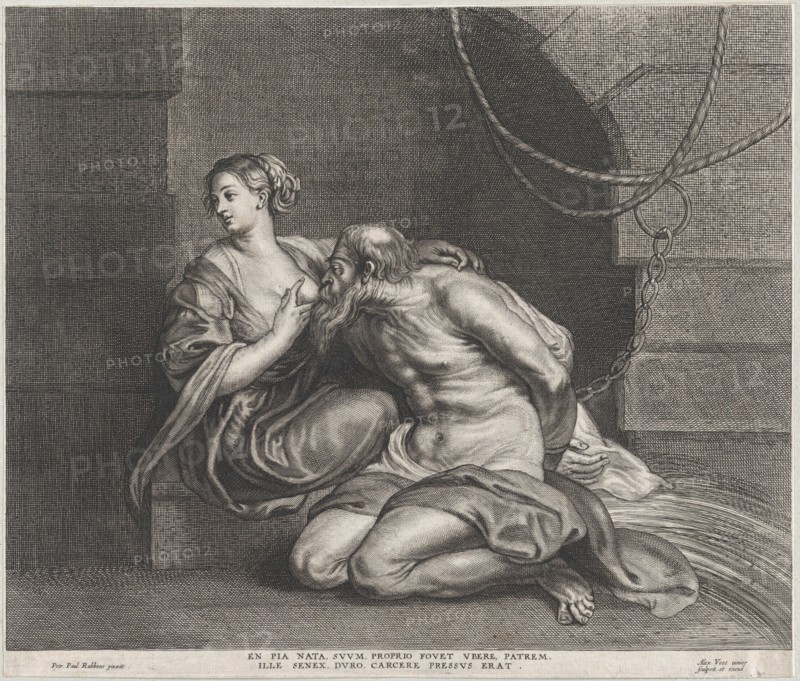 Cimon and Pero, ca. 1650-90.