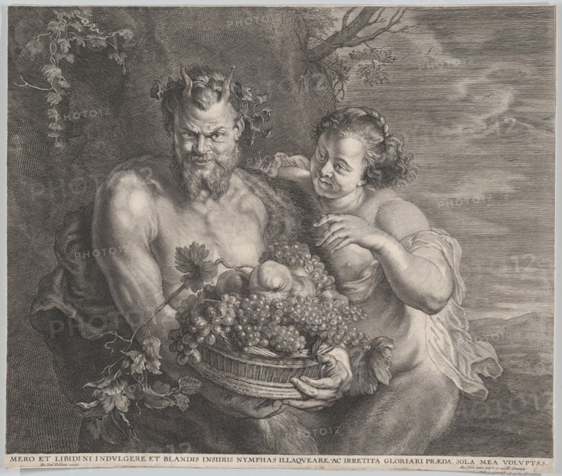 Satyr and Bacchante, ca. 1650-95.