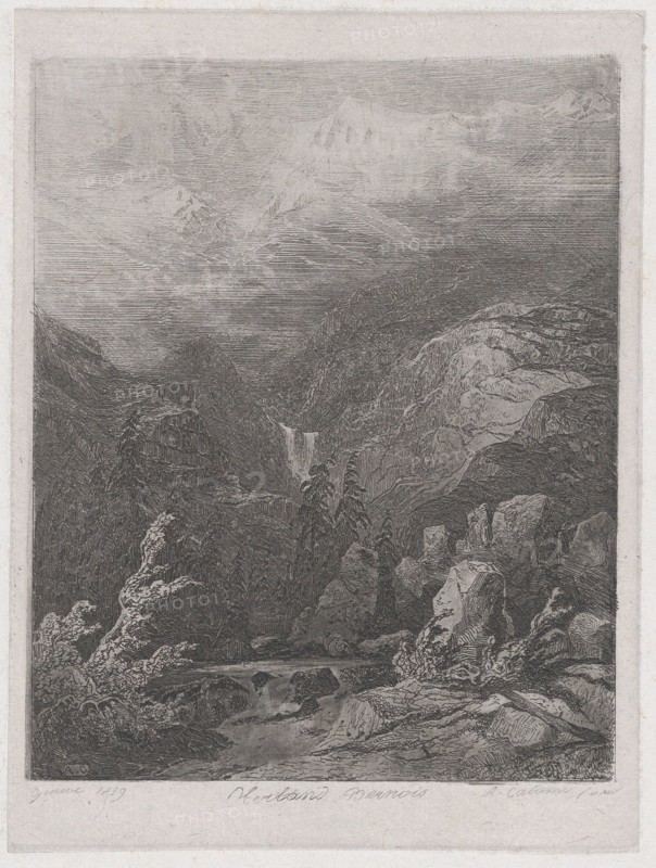 Landscape, 1839. [Oberland Bernois]