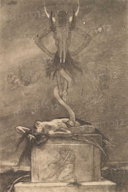 The Sacrifice, from The Satanic Ones, ca. 1882.