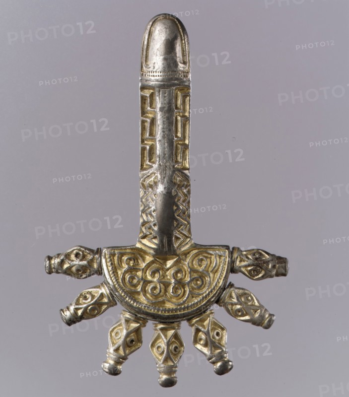Bow Brooch, Alemannic, late 5th-early 6th century.