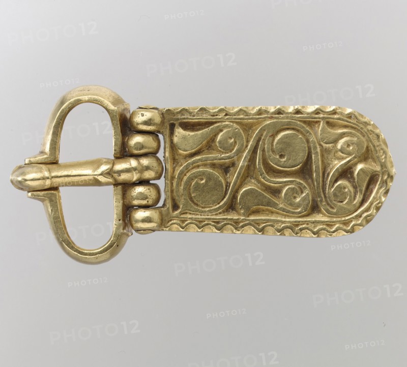 Gold Buckle, Avar, 700s.