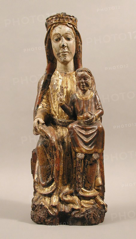 Virgin and Child, Catalan, 13th century.