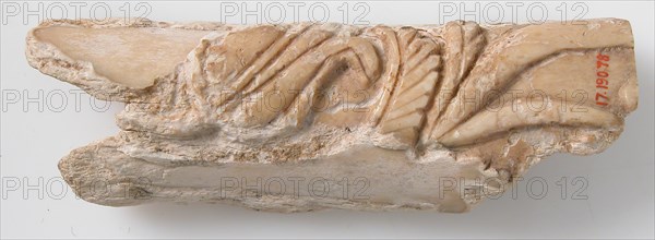 Relief Fragment with Floral Design, Coptic, 6th-7th century.