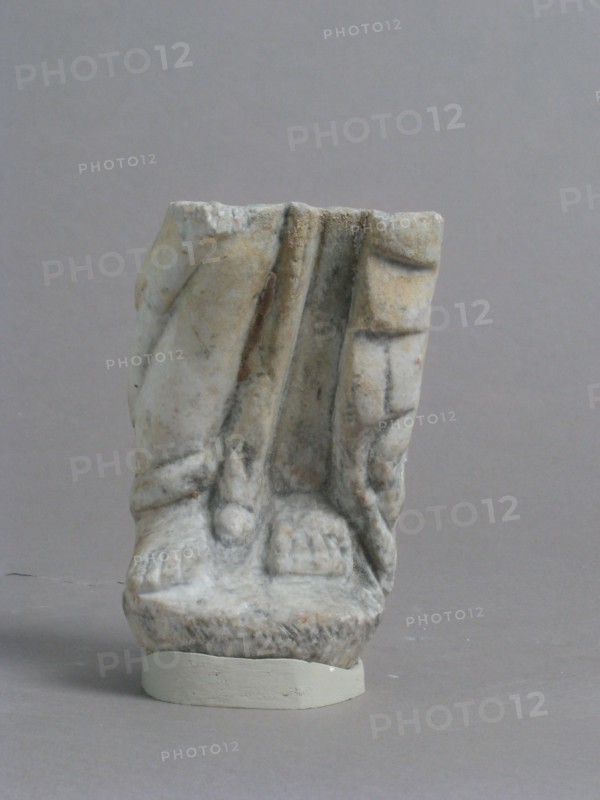 Lower Legs Fragment, Coptic, 4th-7th century.