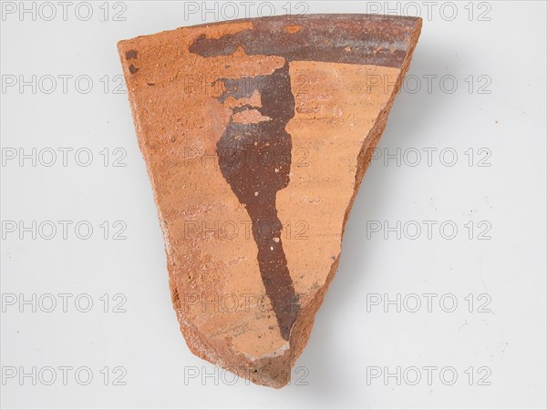 Pottery Fragment, Coptic, 4th-7th century.