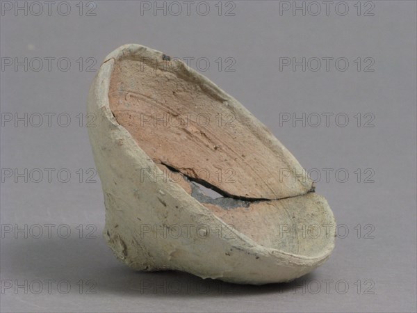 Footless Cup or Lid, Coptic, 4th-7th century.