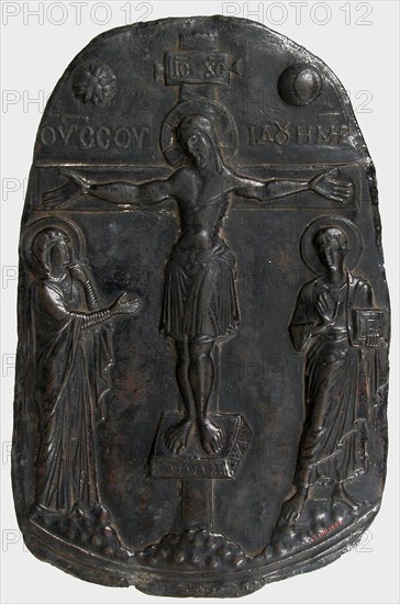 Plaque with the Crucifixion, European, 16th century.