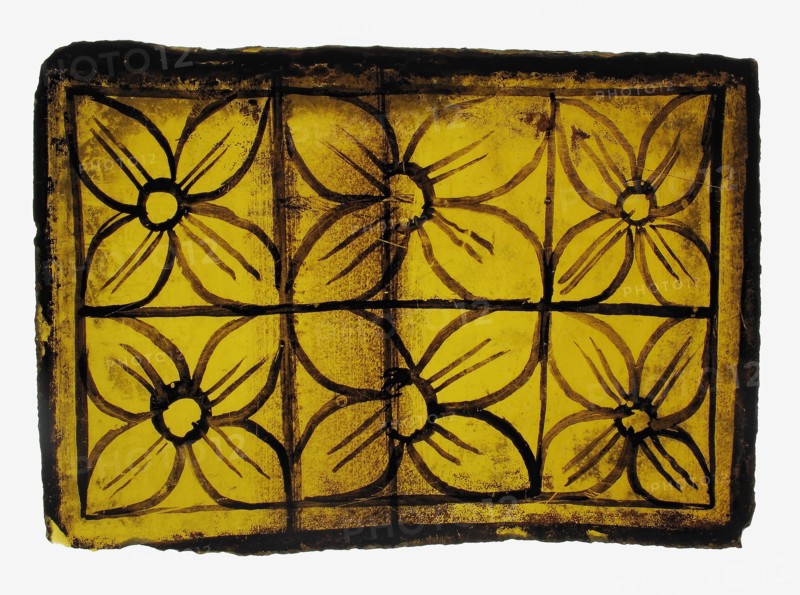 Glass Fragment, European, 14th-15th century.
