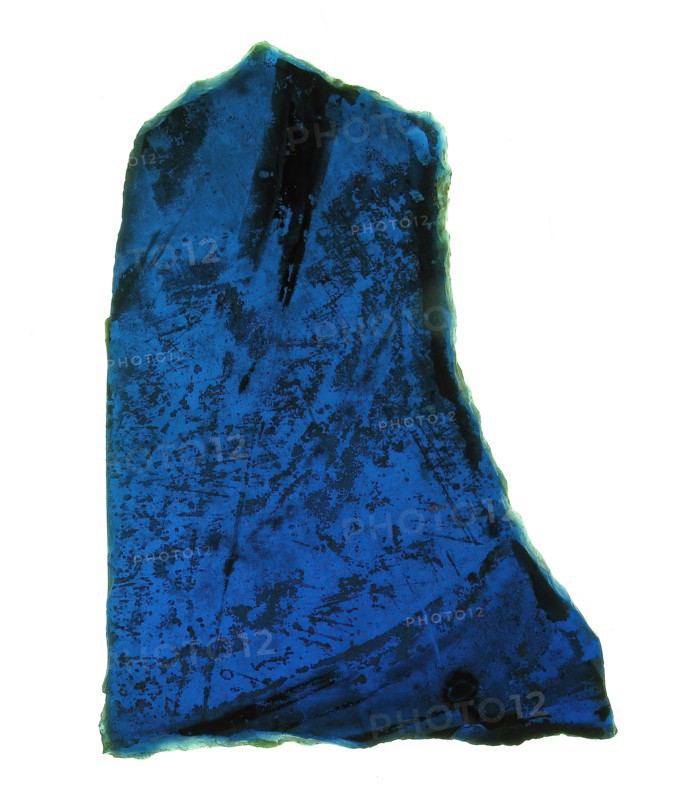 Glass Fragment, European, 14th-15th century.