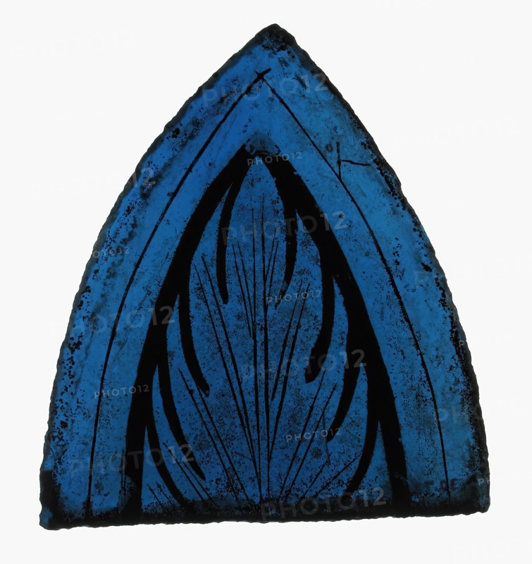 Glass Fragment, European, late 13th century.