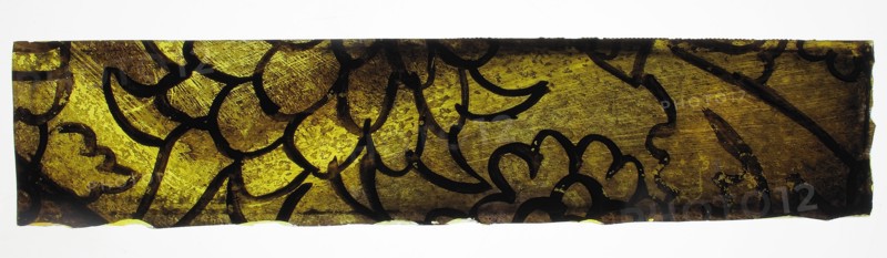 Glass Fragment, European, 15th century (?).