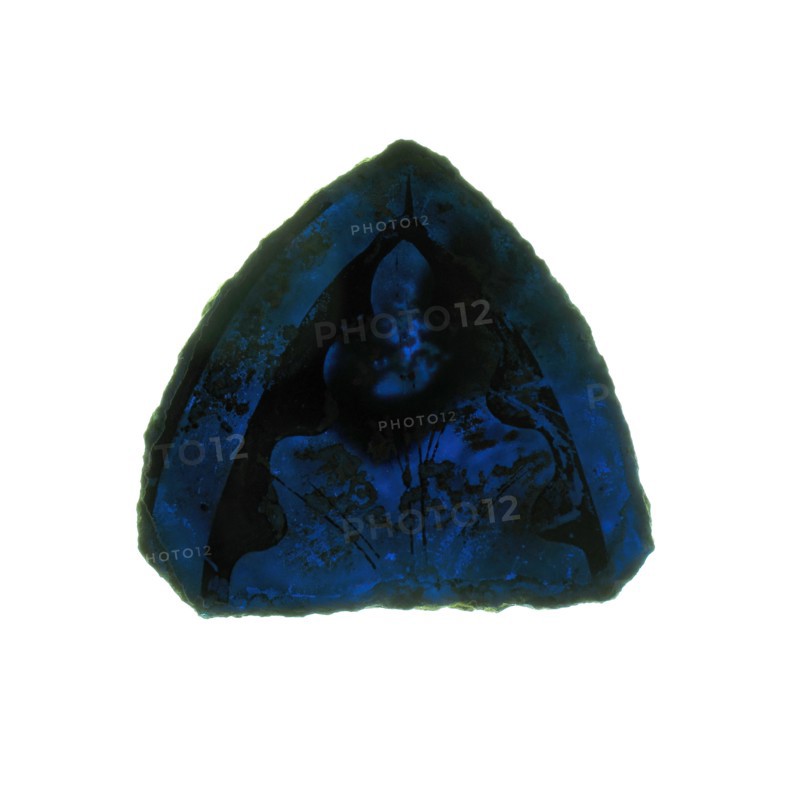 Glass Fragment, European, 13th-14th century.