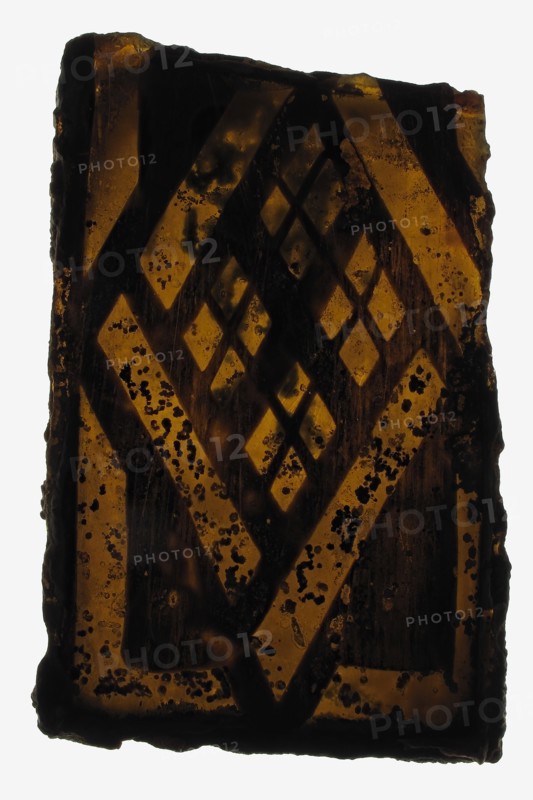 Glass Fragment, European, 15th century (?).