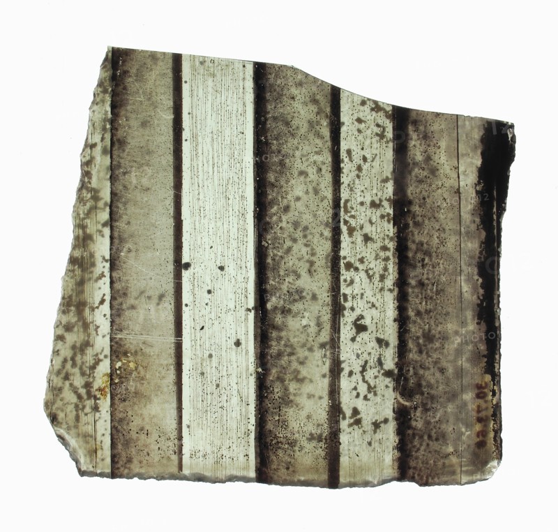 Glass Fragment, European, probably 15th century.