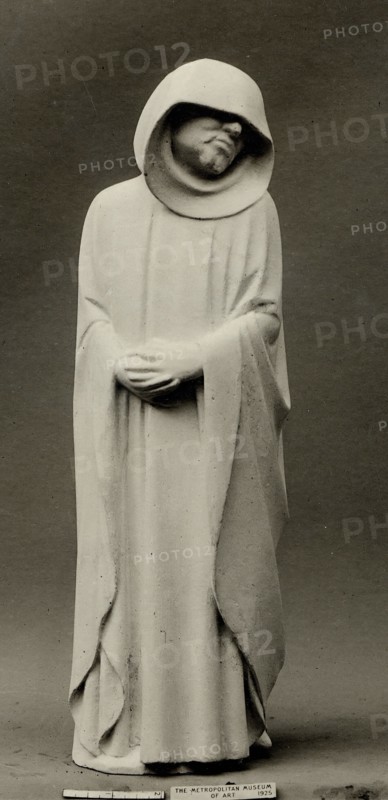 Mourner, Franco-Netherlandish, early 20th century (original dated 1450-53).