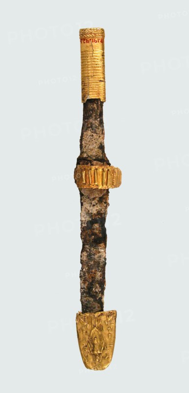 Mount from a Knife Handle, Frankish, 6th century.