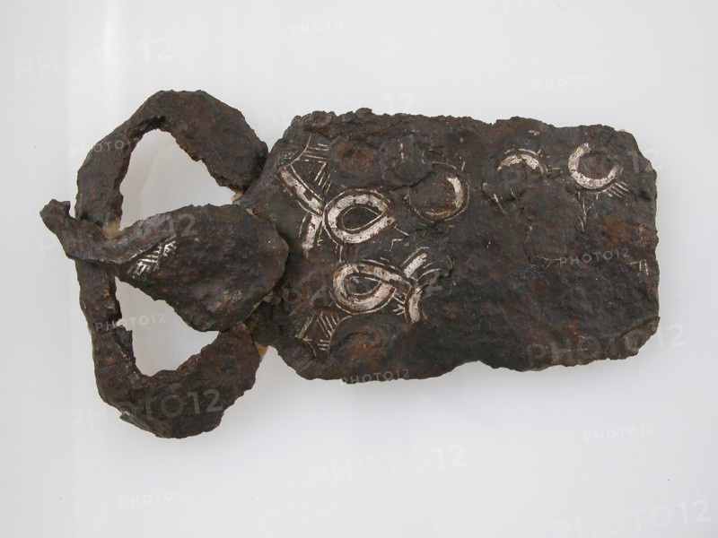 Belt Plate, Frankish, 4th-7th century.