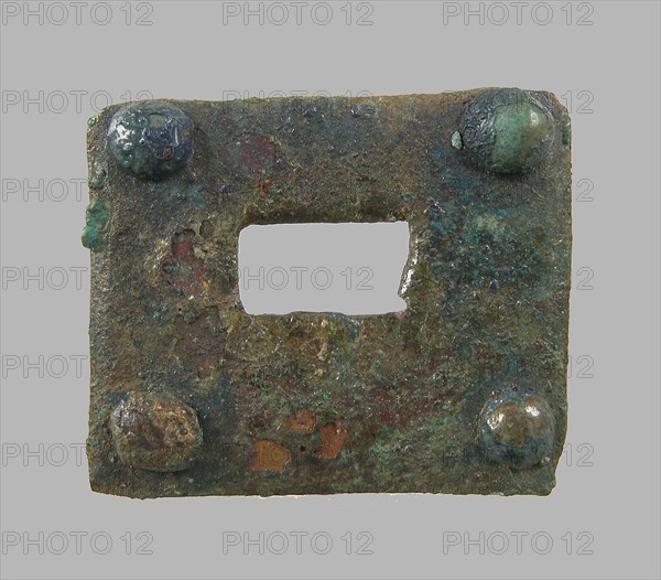 Rectangular Plaque, Frankish, middle of the 6th century.