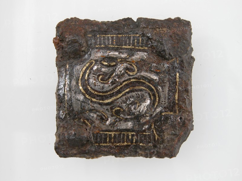 Belt Buckle Plate, Frankish, 6th-7th century.