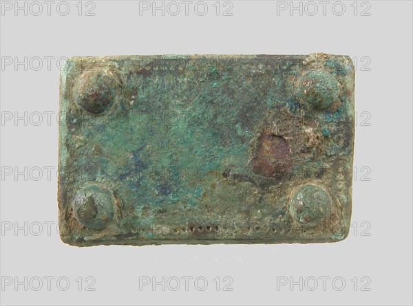 Rectangular Plaque, Frankish, middle of 6th century.