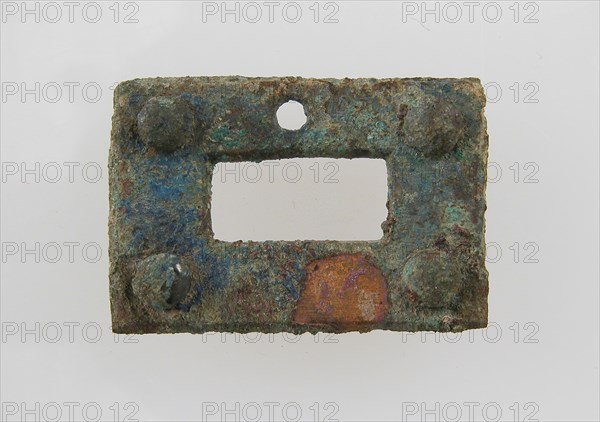 Rectangular Plaque, Frankish, middle of the 6th century.