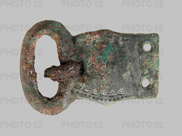 Buckle, Frankish, middle of 6th century.