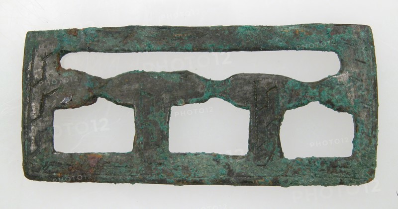 Openwork Plaque, Frankish, middle of 6th century.