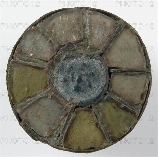 Disk Brooch, Frankish, 6th century.