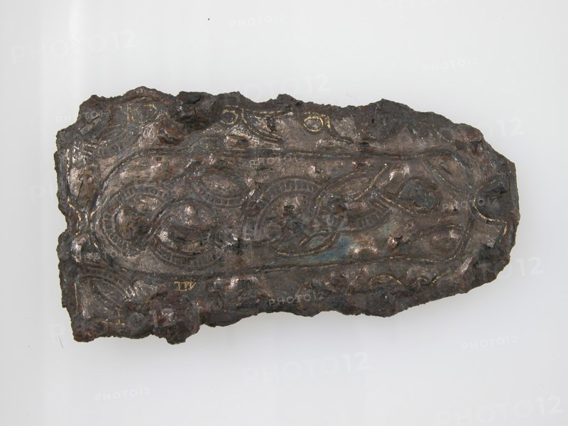 Belt Buckle Plate, Frankish, 6th-7th century.