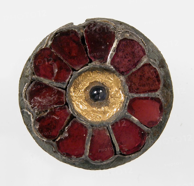 Disk Brooch, Frankish, ca. 550-650.