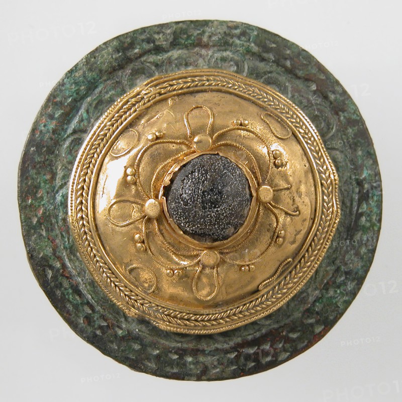 Disk Brooch, Frankish, ca. 550-650.