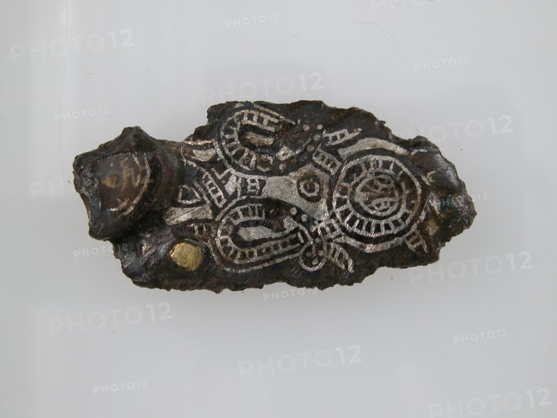 Plate Fragment of a Belt Buckle, Frankish, 4th-7th century.