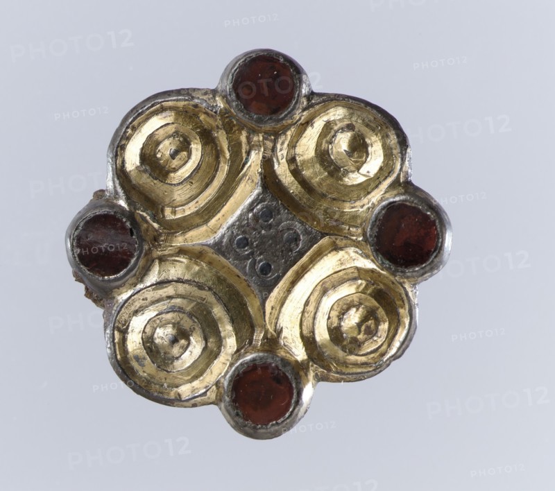 Rosette Brooch, Frankish, 550-600.