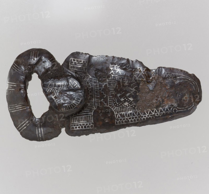 Belt Buckle, Frankish, late 6th-early 7th century.