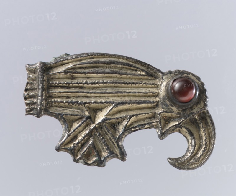 Bird-Shaped Brooch, Frankish, late 5th-early 6th century.