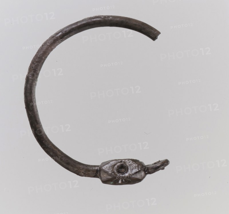 Earring Fragment, Frankish, 7th century.
