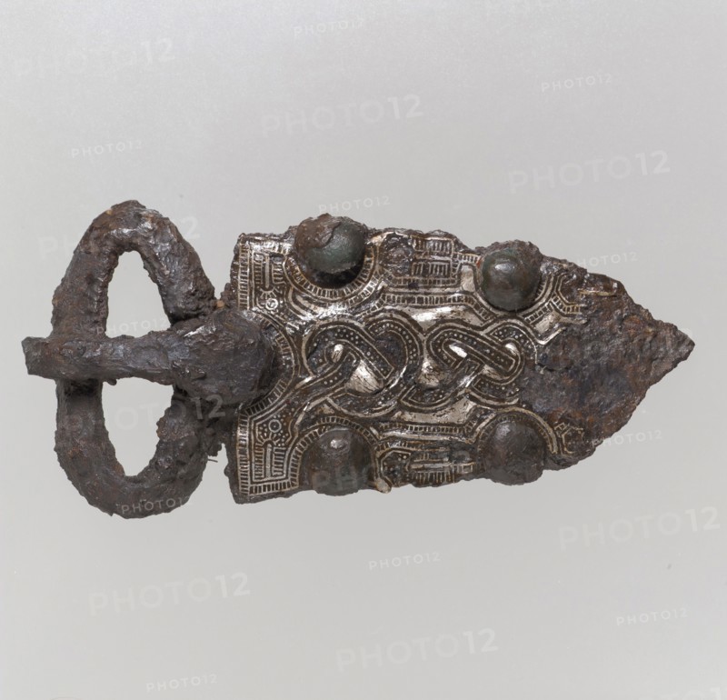 Belt Buckle, Frankish, 7th century.
