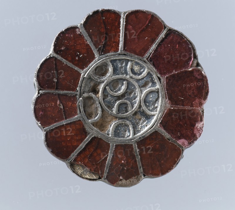 Rosette Brooch, Frankish, first half 6th century.