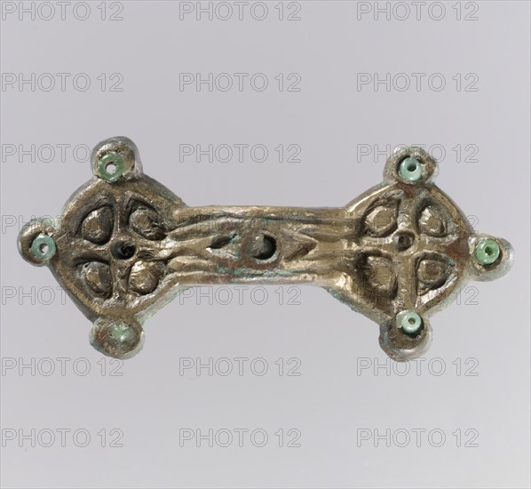 Equal-Arm Brooch, Frankish, 7th-8th century.