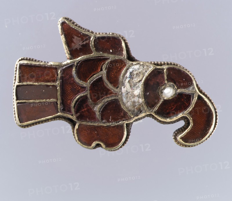 Bird-Shaped Brooch, Frankish, 500-600.