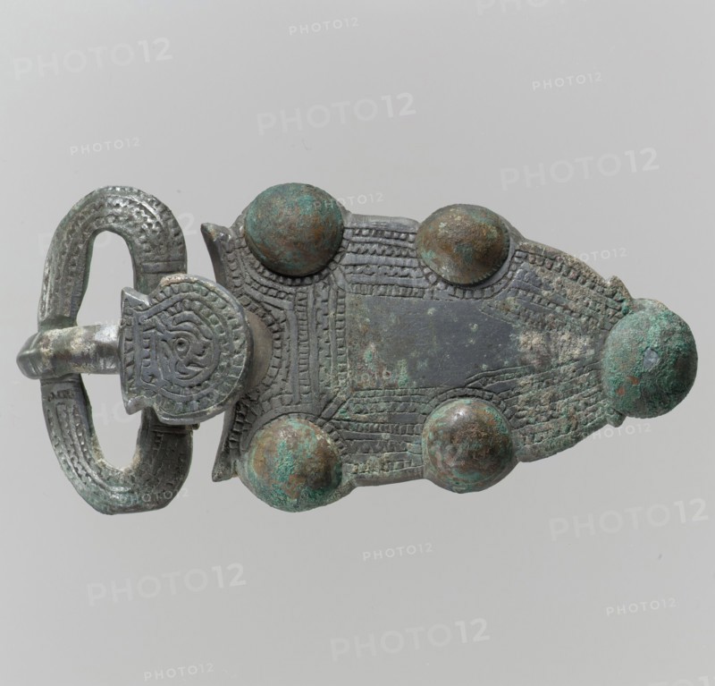 Belt Buckle, Frankish, 7th century.