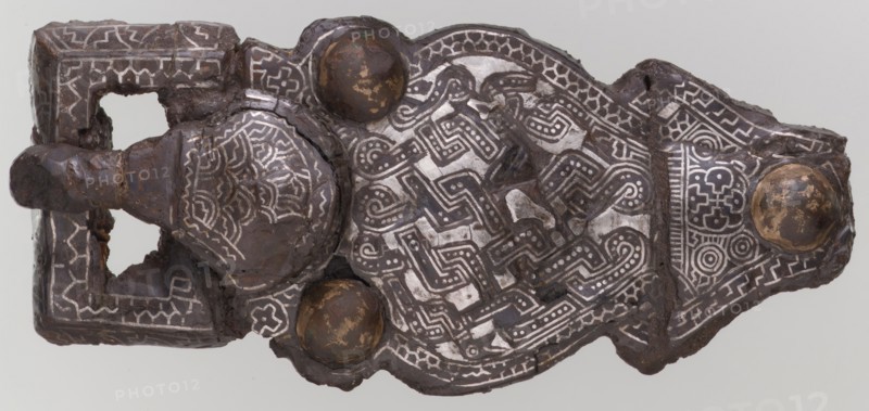 Belt Buckle, Frankish, ca. 600.
