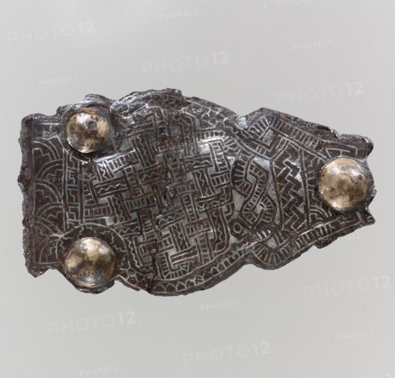 Counter Plate from a Belt Buckle, Frankish, 675-725.
