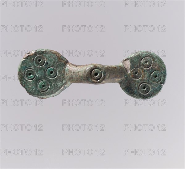 Equal-Arm Brooch, Frankish, 7th-8th century.