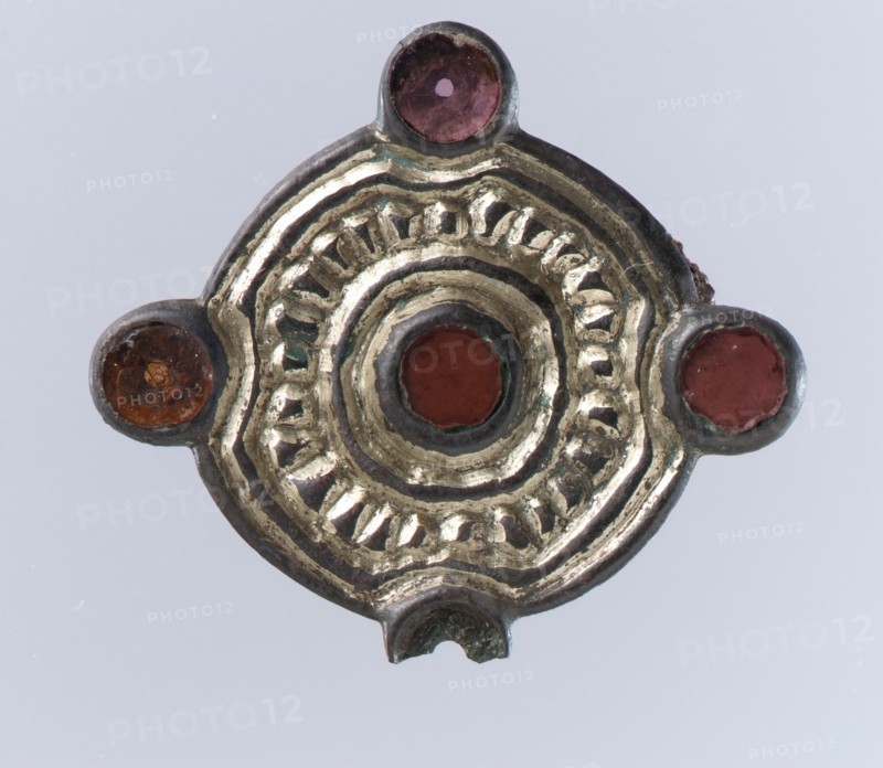 Whorl-Shaped Brooch, Frankish, ca. 550-650.