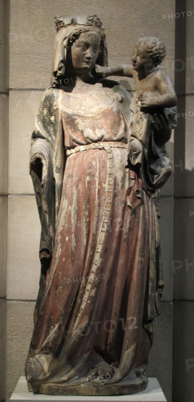 Virgin and Child, French, ca. 1300-1320.