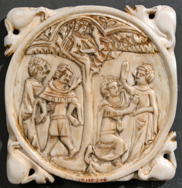Mirror Case, French, ca. 1350.