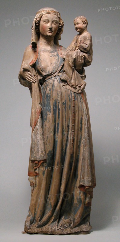 Virgin and Child, French, first quarter 14th century.